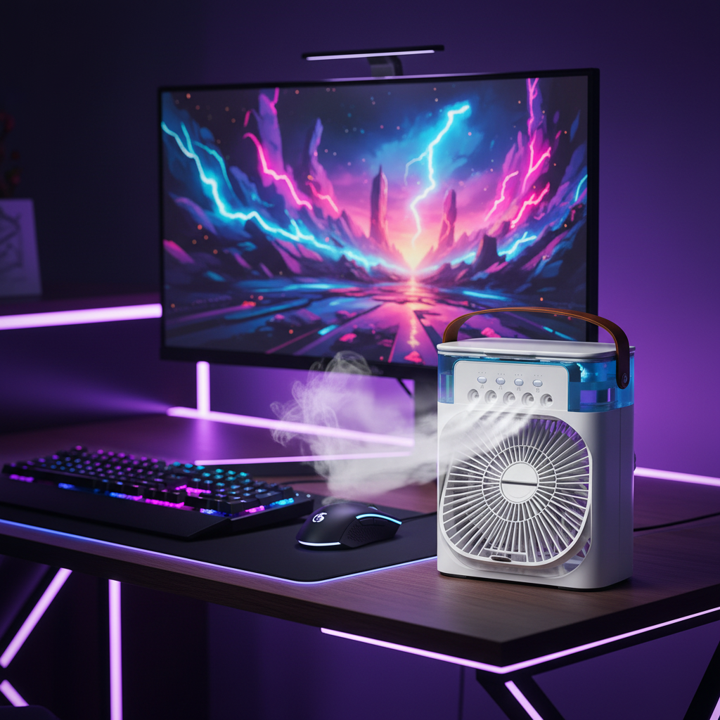 Klimatyzator - gaming setup